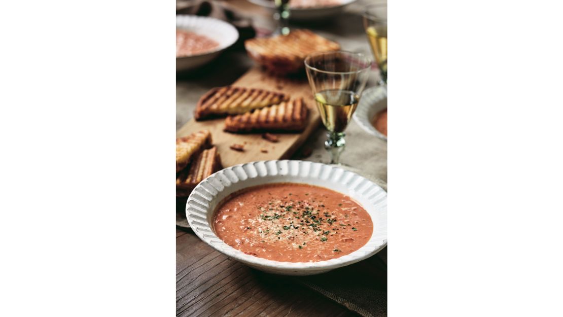 Ina Garten's creamy tomato bisque transformed me into a (lower case) barefoot contessa.