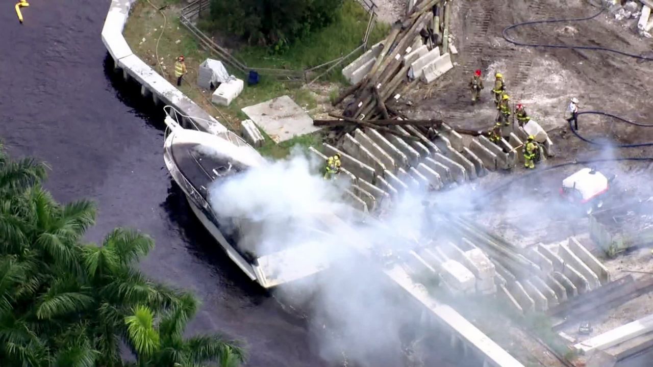 A boat that had 21 occupants on board exploded on Thursday in Fort Lauderdale, Florida.