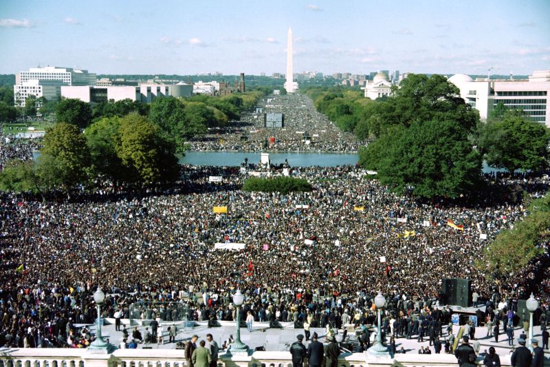 A look back at the Million Man March 25 years later CNN