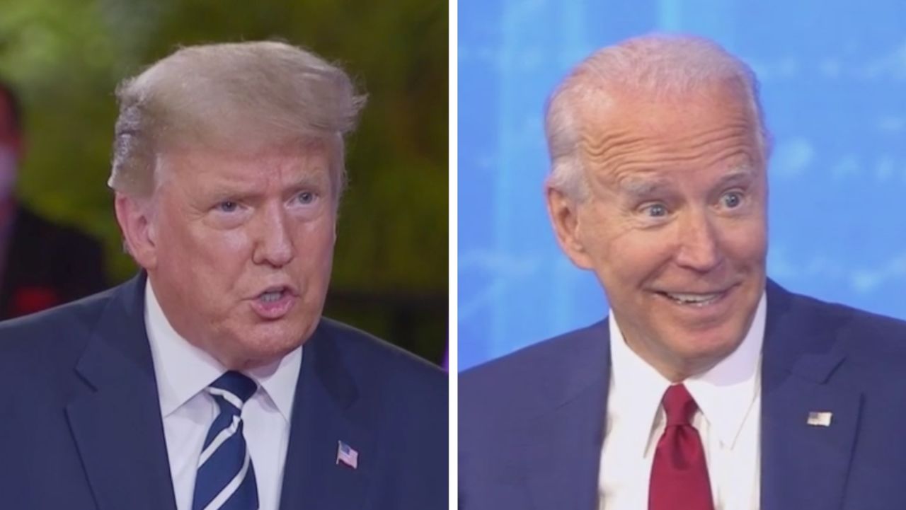 biden trump town halls thumbnail 1