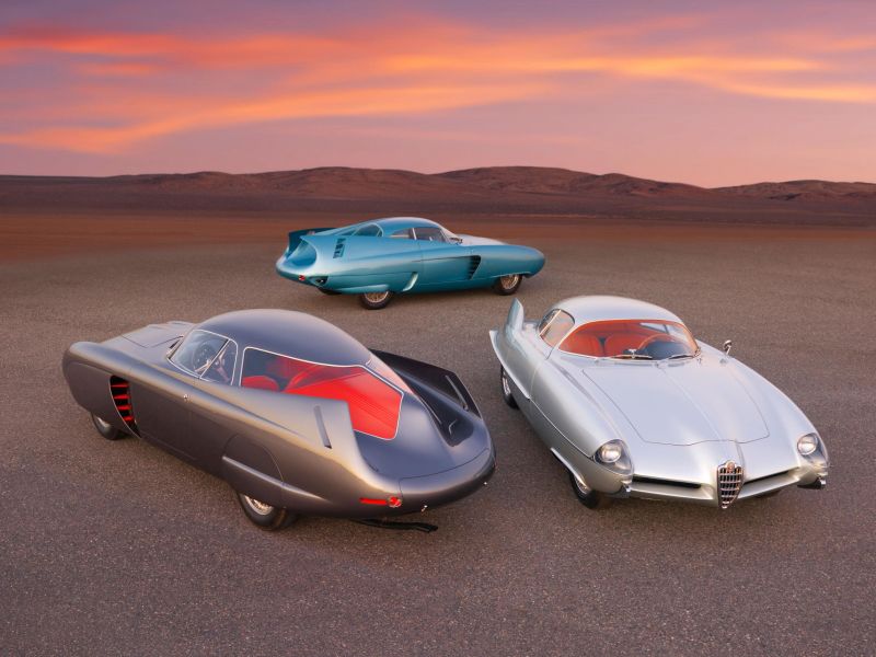 These futuristic concept cars from the 1950s are up for auction