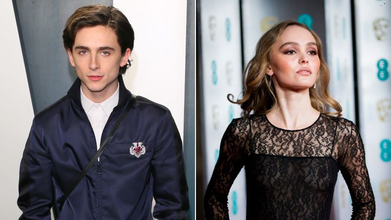 Timothée Chalamet was 'embarrassed' by make-out photos with Lily-Rose ...