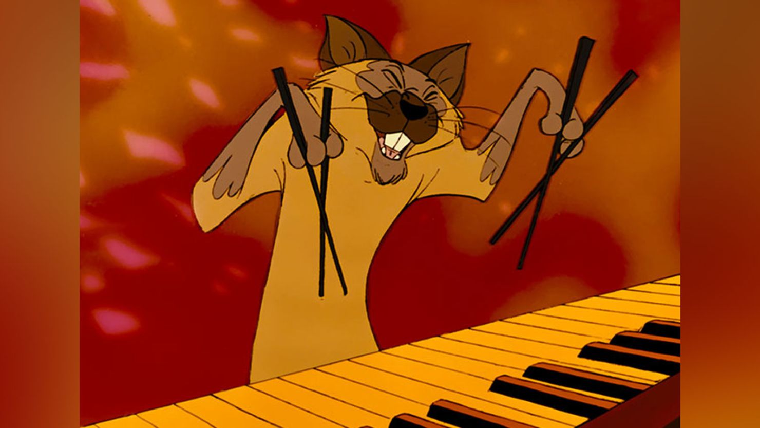 Viewers of "The Aristocats" see a warning that says: "The cat is depicted as a racist caricature of East Asian peoples with exaggerated stereotypical traits."