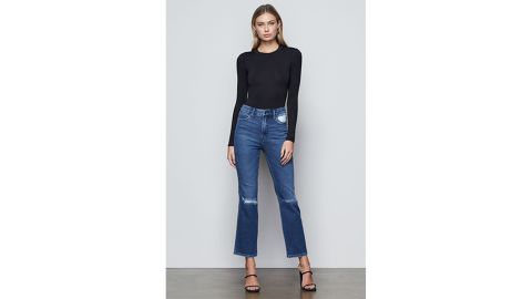 Good American Good Curve Straight Leg Jeans