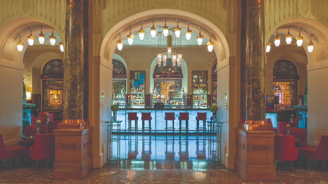<strong>Lobby Bar at Belmond Grand Hotel Europe, St Petersburg, Russia: </strong>Travel back to pre-Revolution Russia in sumptuous surroundings. 