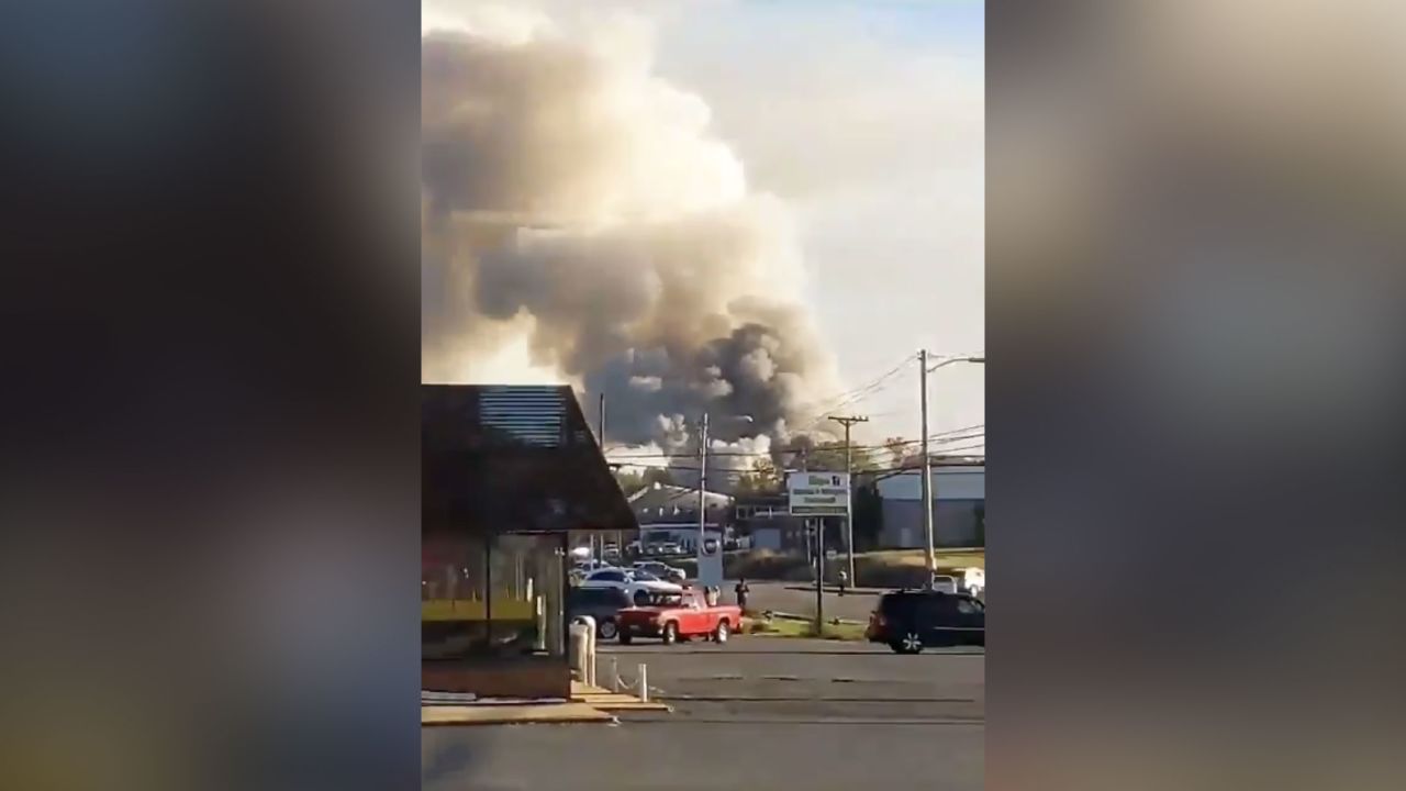 From Harrisonburg, Virginia, site of an explosion Saturday morning
