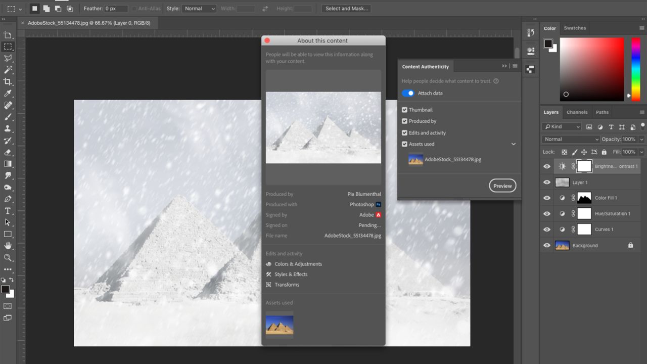 01 Photoshop authenticating images