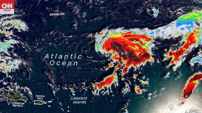 tropical depression 27 satellite 20201019