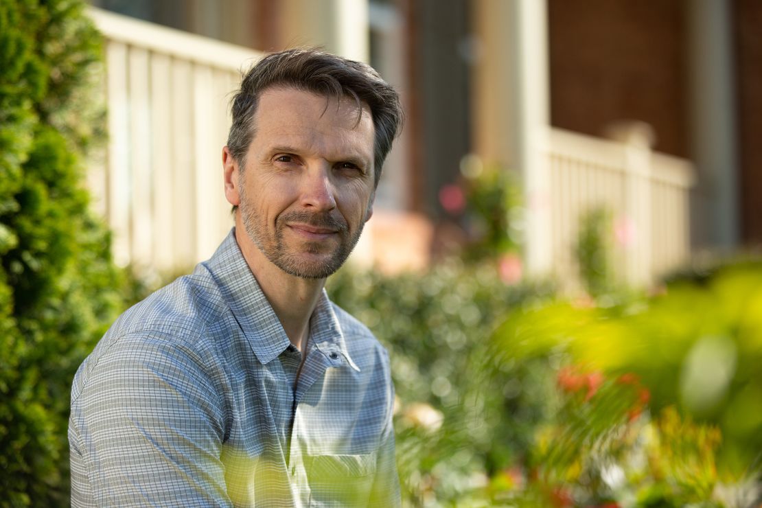 Matt Benassi poses for a portrait on Wednesday, April 22. 