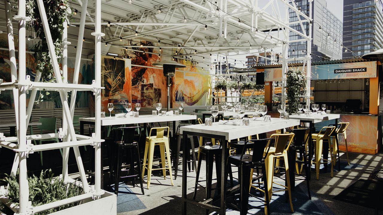 The Drake: Rooftop views in Toronto.