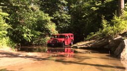 Mark Price takes his Hummer H1 off-roading. He's excited for the new electric Hummer.