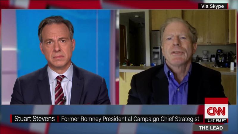 Former GOP Strategist tells Jake Tapper, ‘I spent decades working in this party and the only way I can look at it now is say burn it down. Just burn it down and start over’