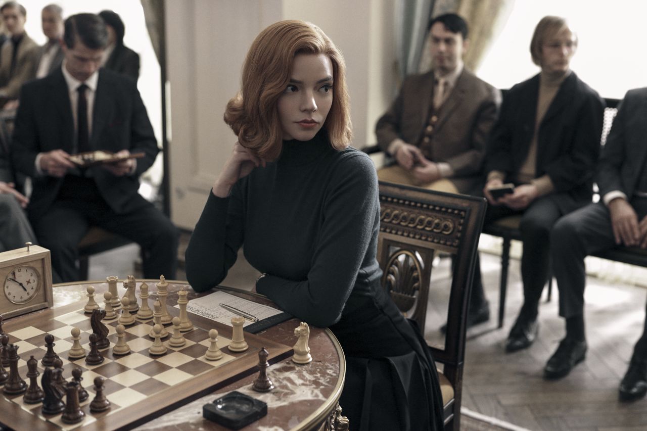 <strong>Best actress in a miniseries or television film:</strong> Anya Taylor-Joy, "The Queen's Gambit"