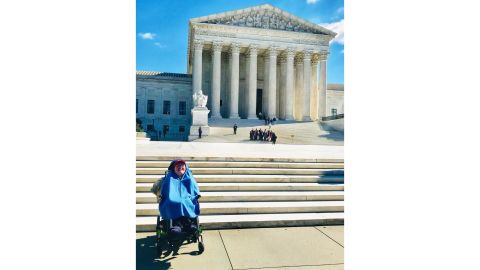 Rob Stone during a visit to the Supreme Court.
