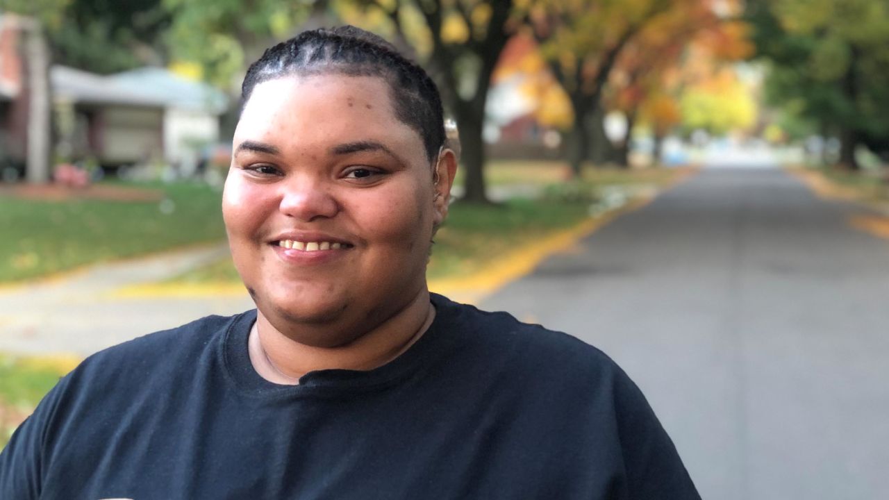 Detroit native Amber Davis sat out the 2016 election. This year she says, "I don't like Biden, but I'm voting for Biden."