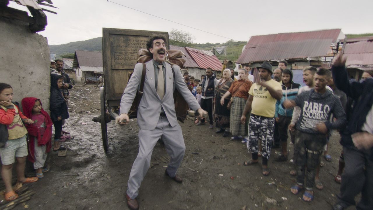 <strong>Best motion picture — musical or comedy:</strong> "Borat Subsequent Moviefilm"