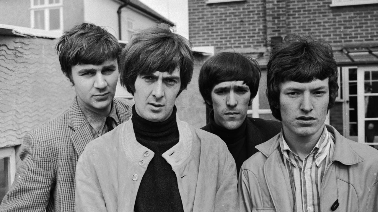 The Spencer Davis Group in 1966 -- Pete York, Spencer Davis, Muff Winwood and Steve Winwood
