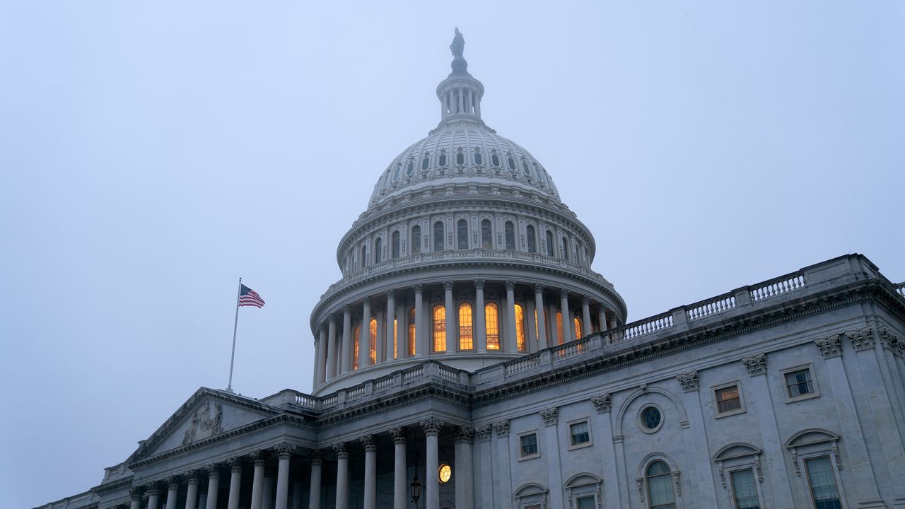 The U.S. Capitol stands in the early morning on October 20, 2020 in Washington, DC. Photo by Stefani Reynolds/Getty Images)