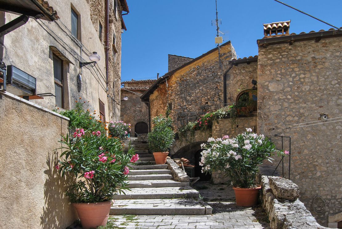 It's a quintessentially pretty Italian village