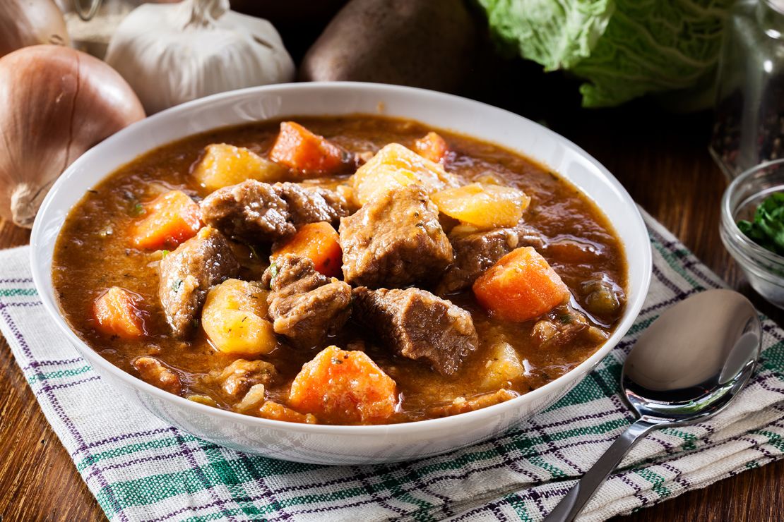 Not just for St Patrick's Day: Irish stew.