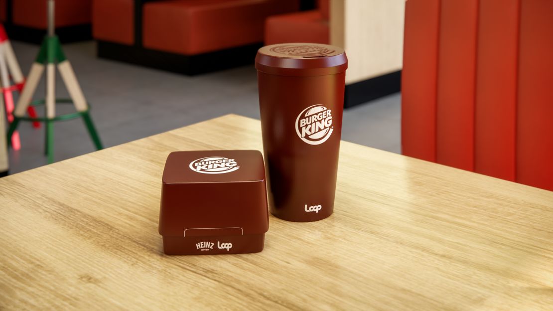 Burger King's new reusable packaging