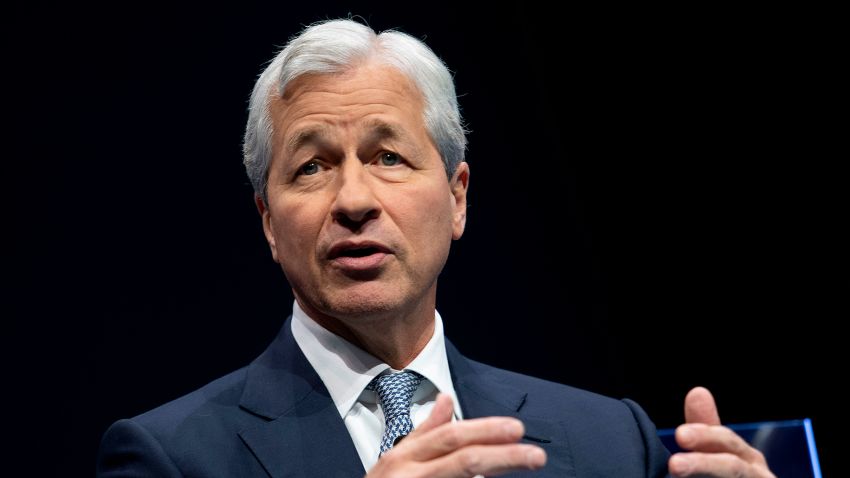 JPMorgan Chase & Co. CEO Jamie Dimon speaks during the Business Roundtable CEO Innovation Summit in Washington, DC on December 6, 2018. (Photo by Jim Watson/AFP/Getty Images)