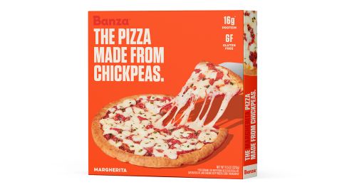 Banza Margherita Frozen Pizza Made From Chickpeas