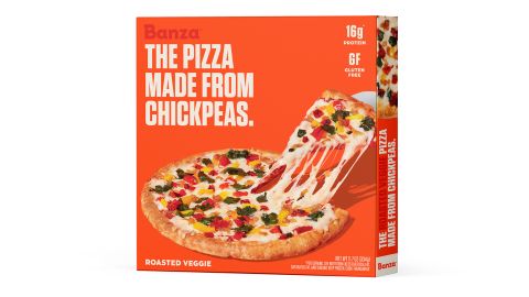 Banza Chickpea Crust Veggie Frozen Pizza