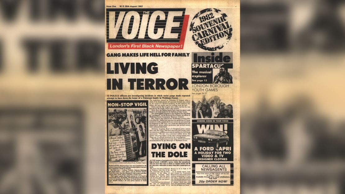The Voice A Newspaper That Gave Black Britain A Megaphone Cnn Business 