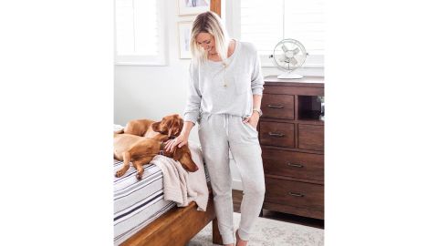 Stars Above Perfectly Cozy Lounge Sweatshirt & Jogger Pants 