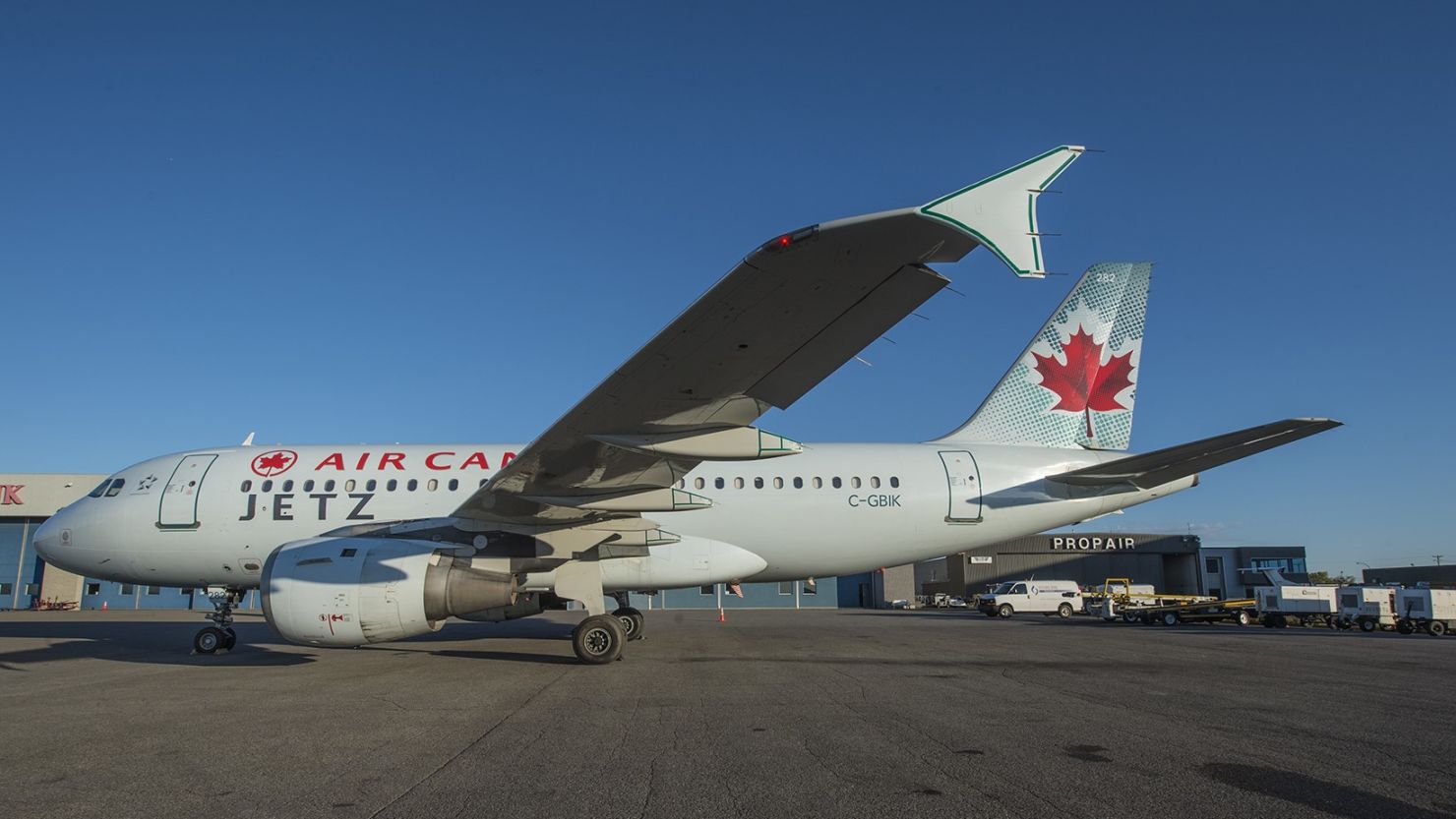 Air Canada is making its charter Jetz aircraft available for commercial flights
