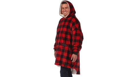 The Comfy Original Oversized Microfiber & Sherpa Wearable Blanket