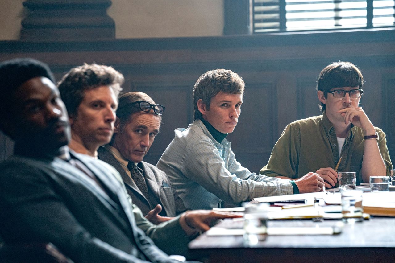 <strong>Best screenplay:</strong> Aaron Sorkin, "The Trial of the Chicago 7"