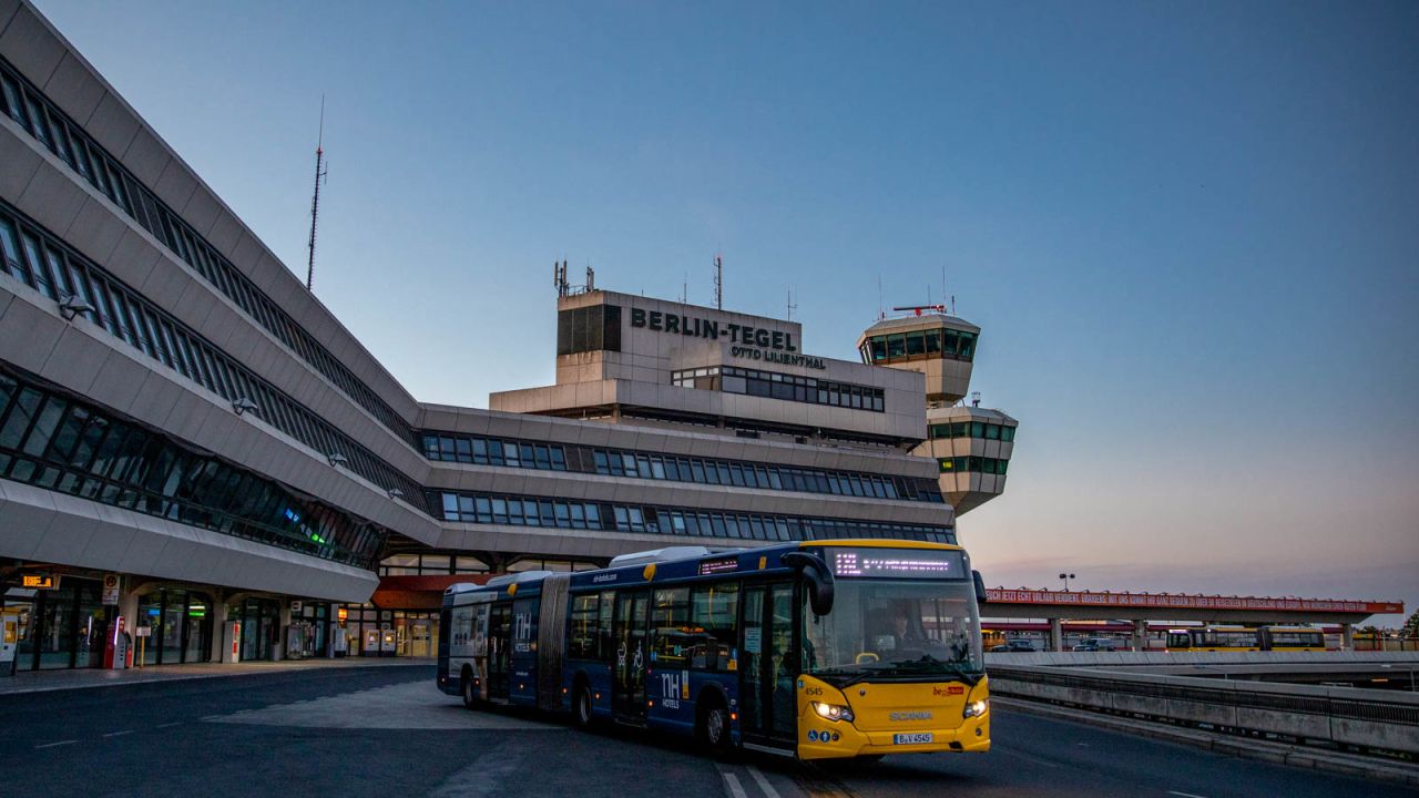 <strong>Near yet far:</strong> The airport's proximity to Berlin's center has made it popular for people who drive there, but its lack of metro station means its tricky to reach by public transport. 