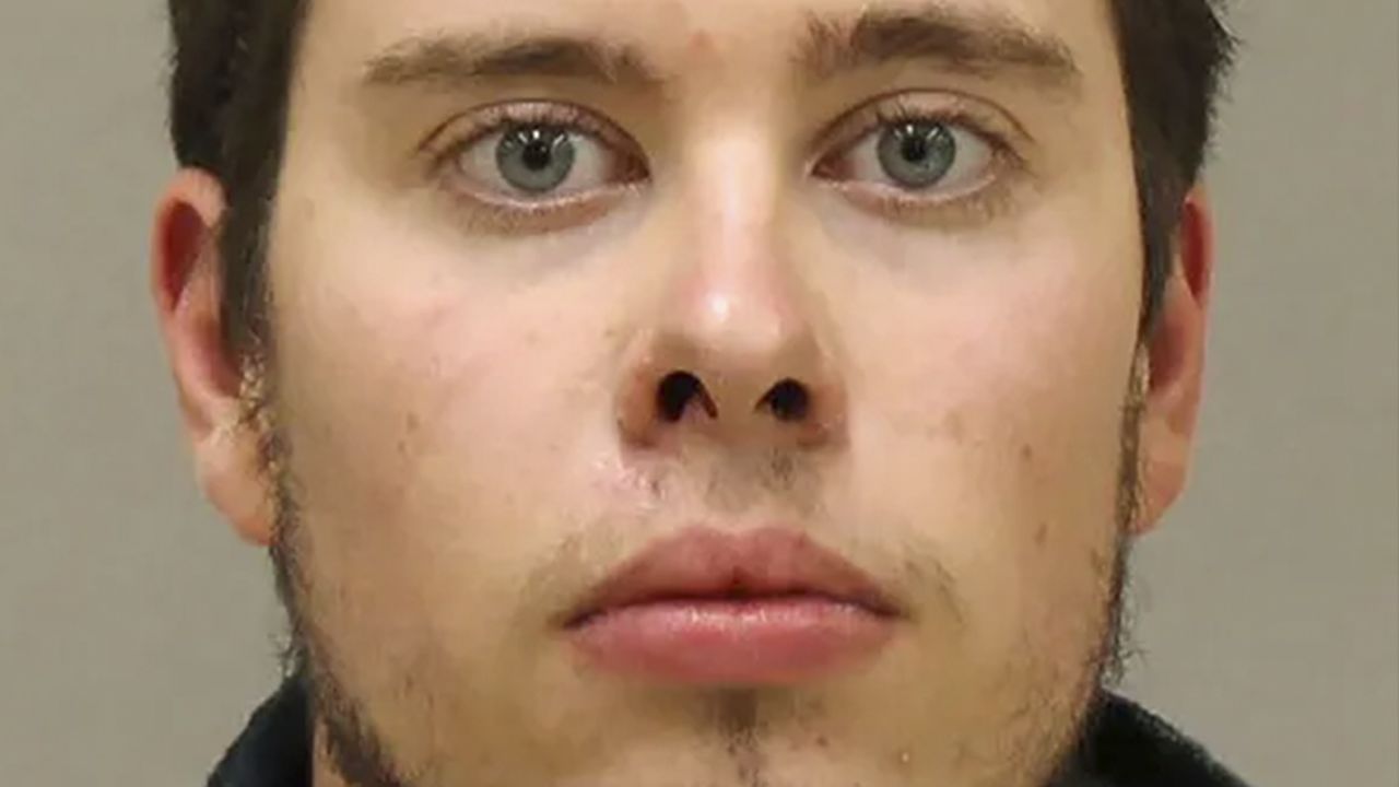 Ty Garbin, shown in a booking photo, has been charged with conspiracy to commit kidnapping.