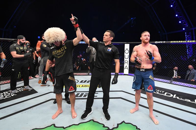 Khabib Nurmagomedov Undefeated UFC fighter retires after latest victory CNN