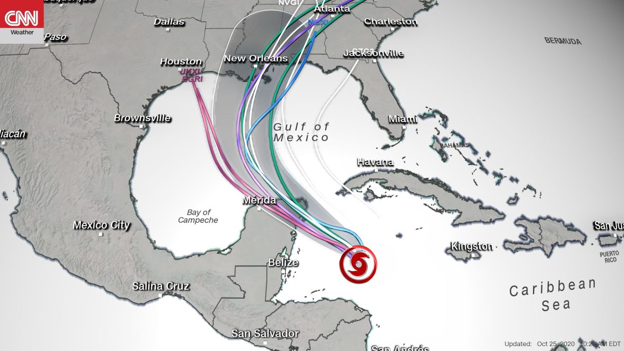 weather tropical storm zeta model plots