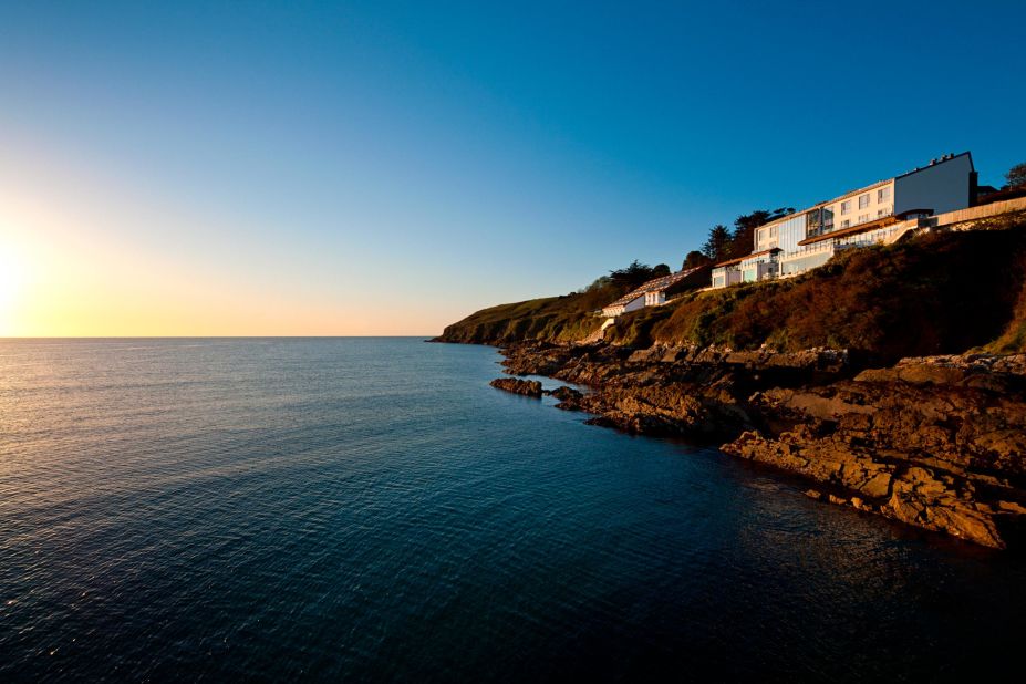 <strong>Bluff of dreams: </strong>Situated above Ardmore Bay on Ireland's southeast coast, the five-star Cliff House Hotel is nestled in a fishing village.