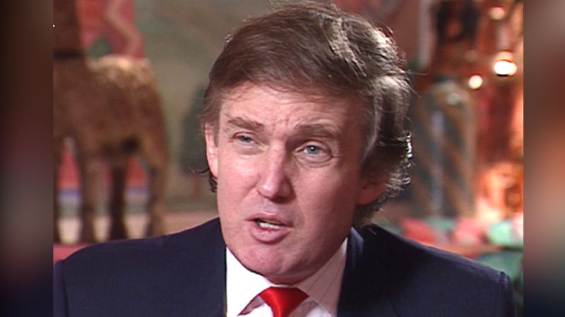 Trump walked off interview in 1990 when asked tough questions about his  casino