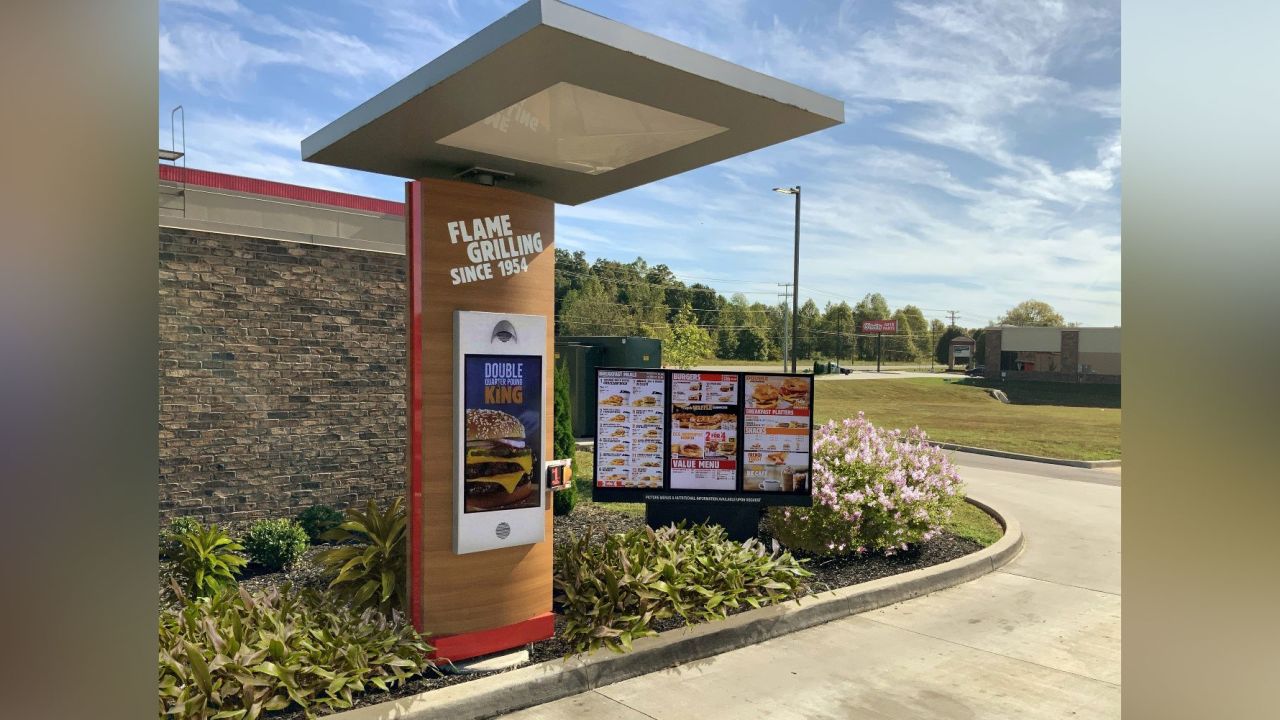 A new Burger King drive-thru lane.