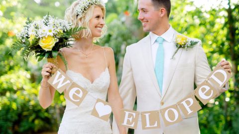 BannerCheer We Eloped Banner
