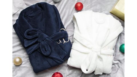 JoyfulTidingsBridal His and Hers Personalized Robe Set