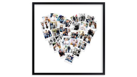 Heart Snapshot Mix Print