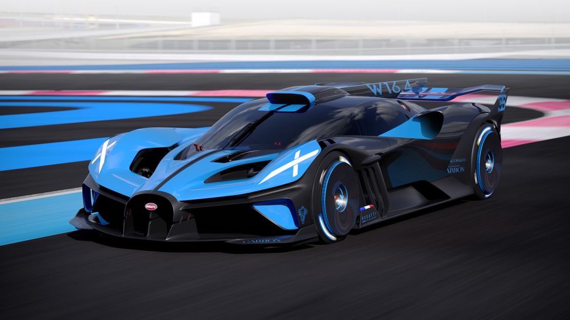 Bugatti unveils a super light hypercar that can top 300 mph