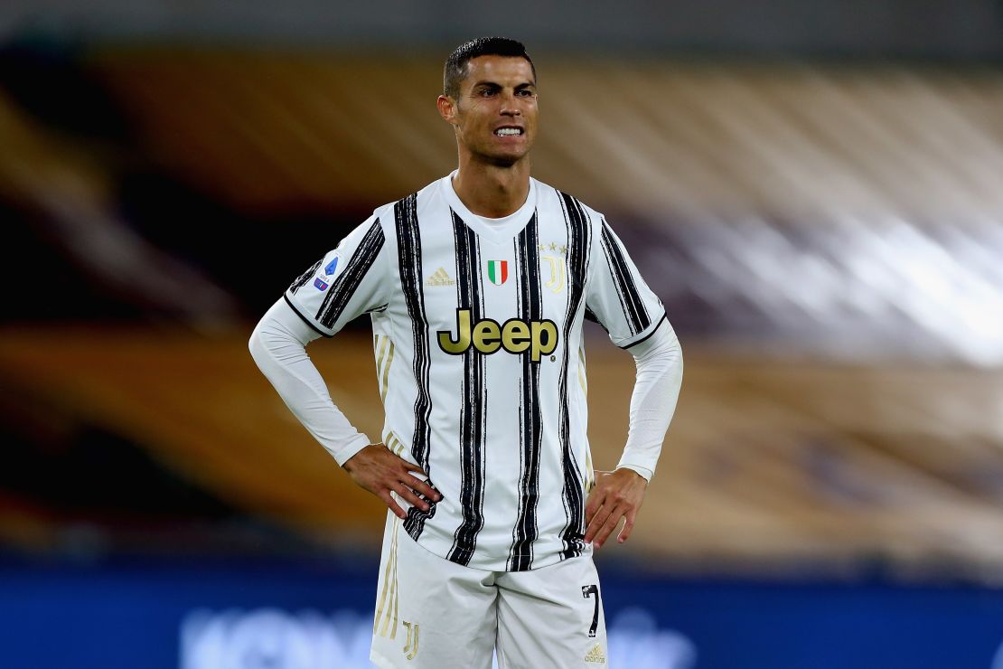 Cristiano Ronaldo is a doubt for Juventus's Champions League clash against Barcelona on Wednesday.
