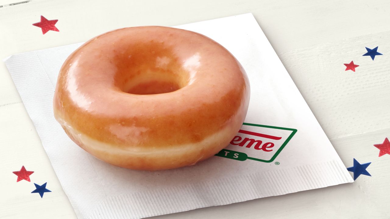 Krispy Kreme is giving away doughnuts and 'I Voted' stickers on November 3