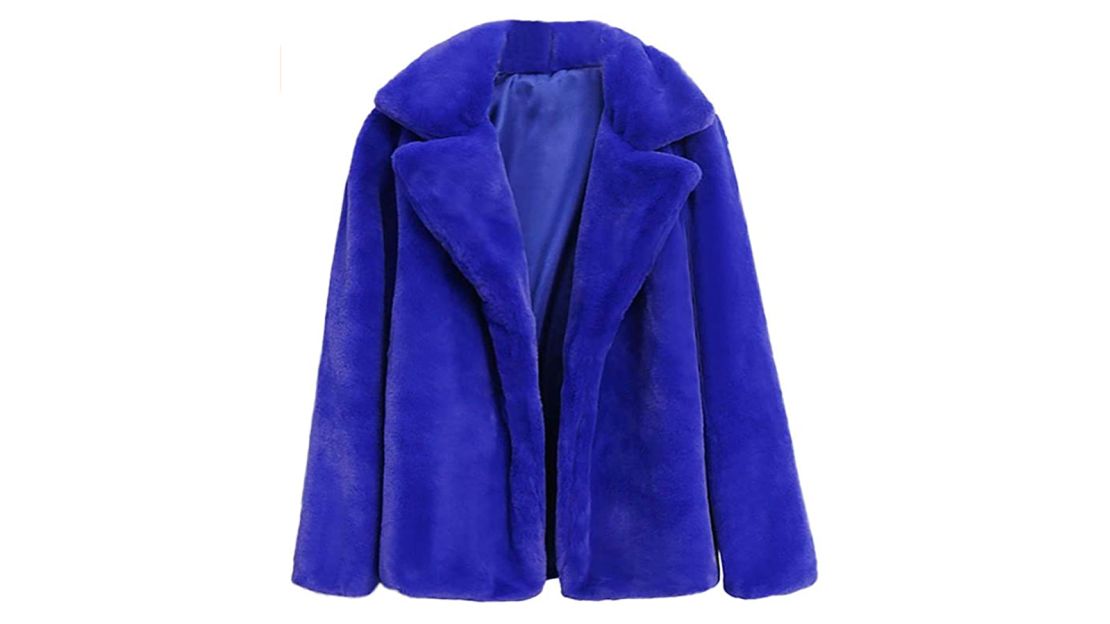 Sunmoot 2018 New Women Casual Warm Winter Long-Lapel Faux Fur Coat