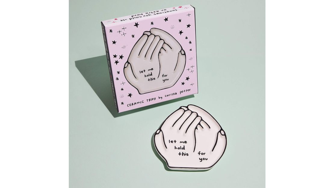 Let Me Hold This for You Ceramic Tray