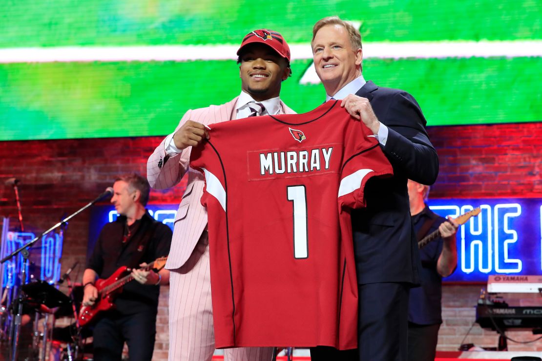 Murray was the first overall selection in the 2019 NFL Draft.