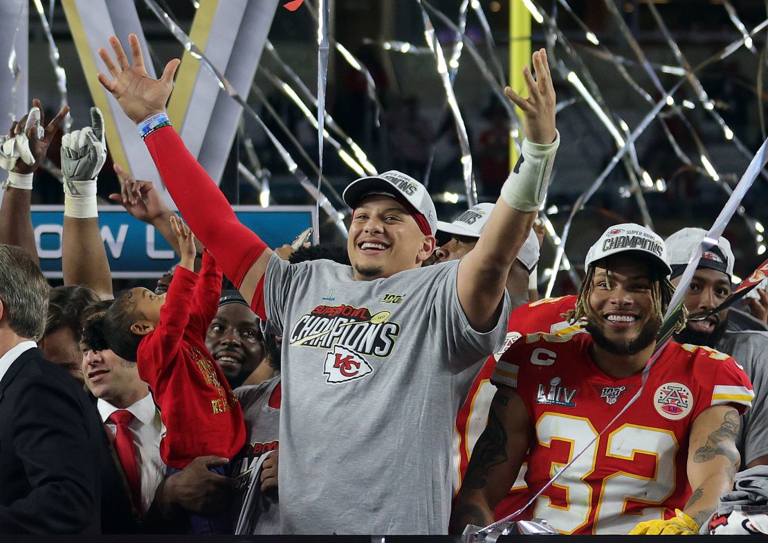 Mahomes is the highest-paid player in the NFL, having signed a contract extension during the off-season with the Kansas City Chiefs reportedly worth nearly half a billion dollars.